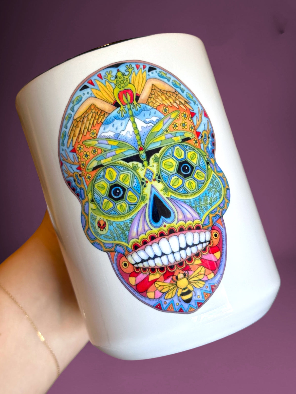 Sugar Skull 15 oz Mug