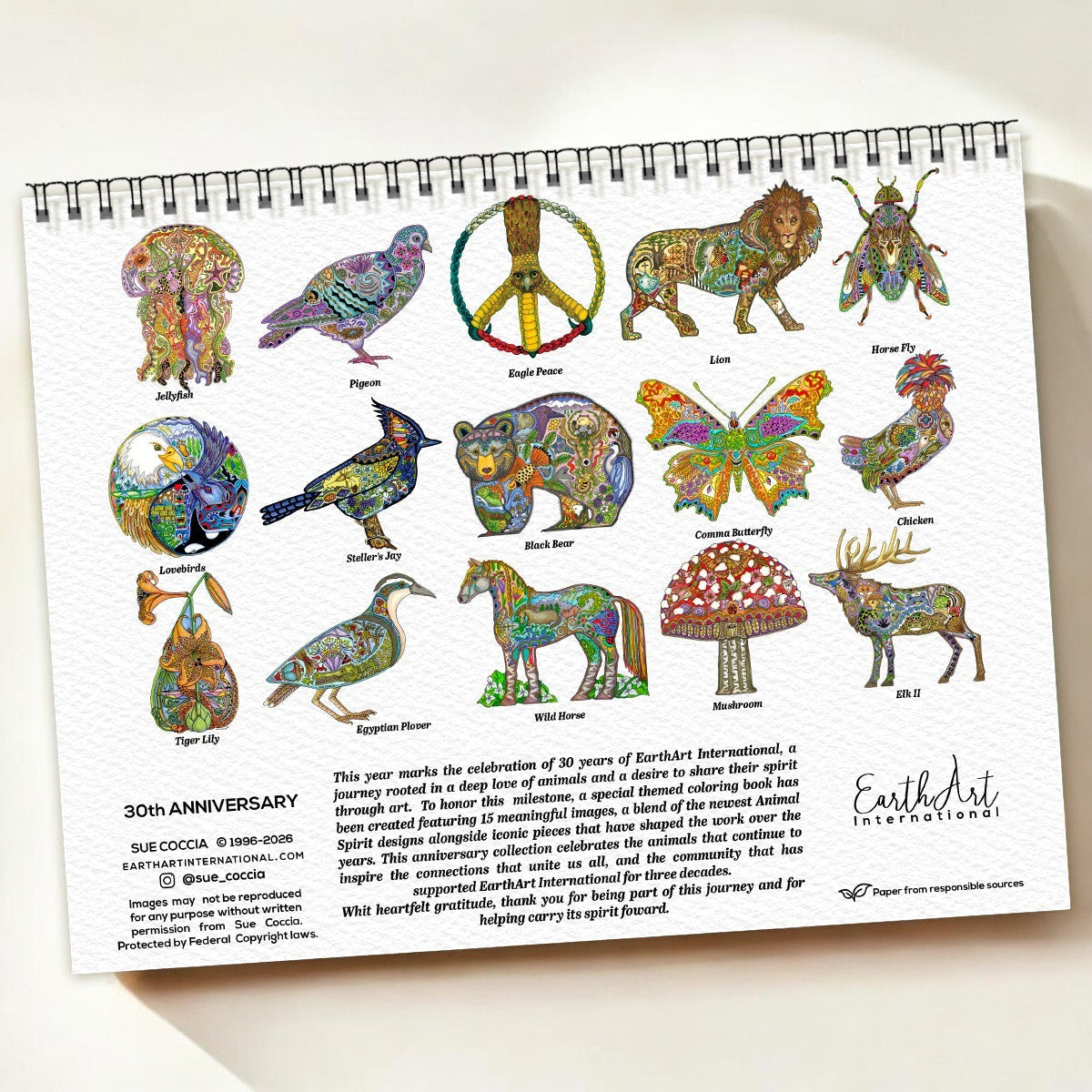 30th Anniversary Coloring Book