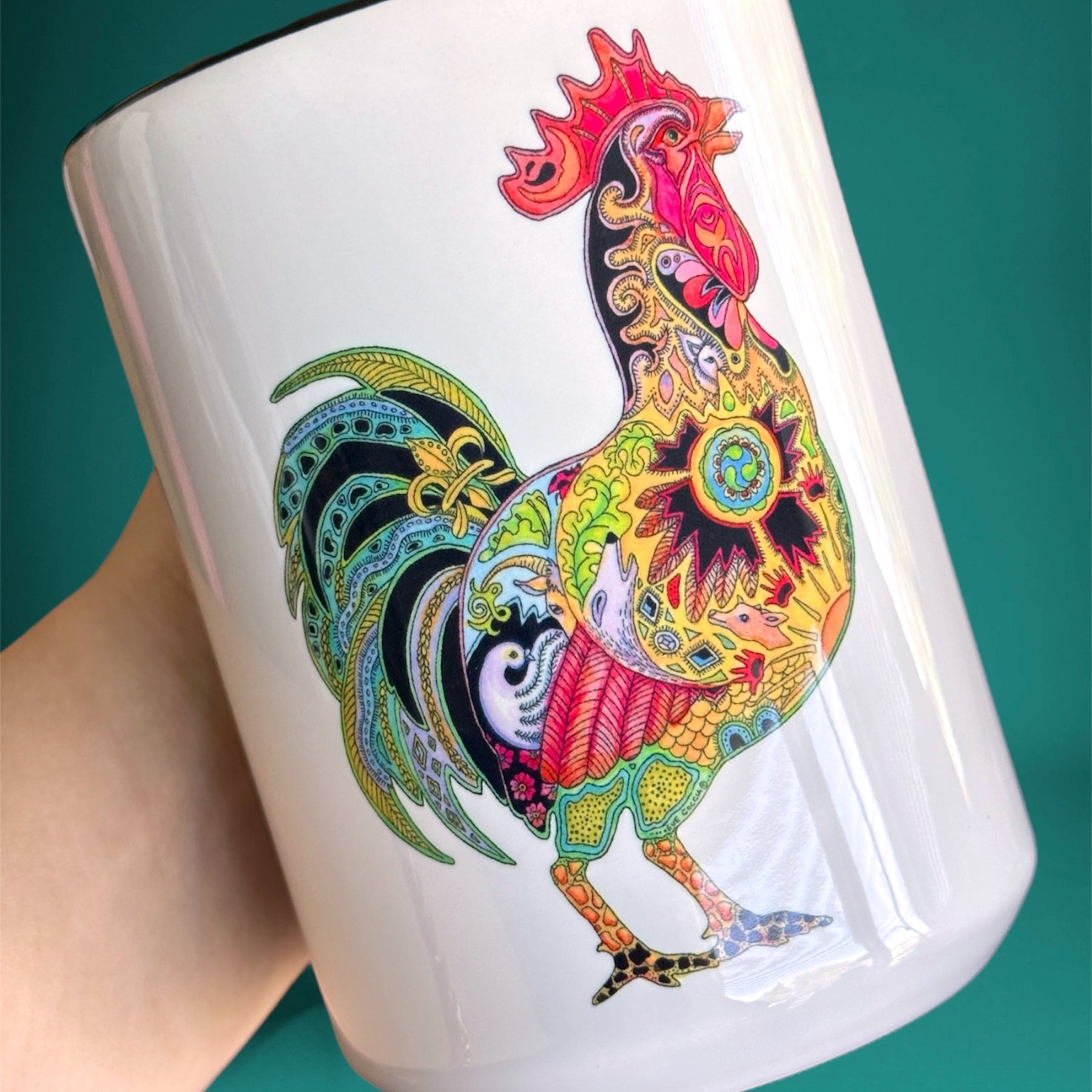 Rooster 15 oz Mug