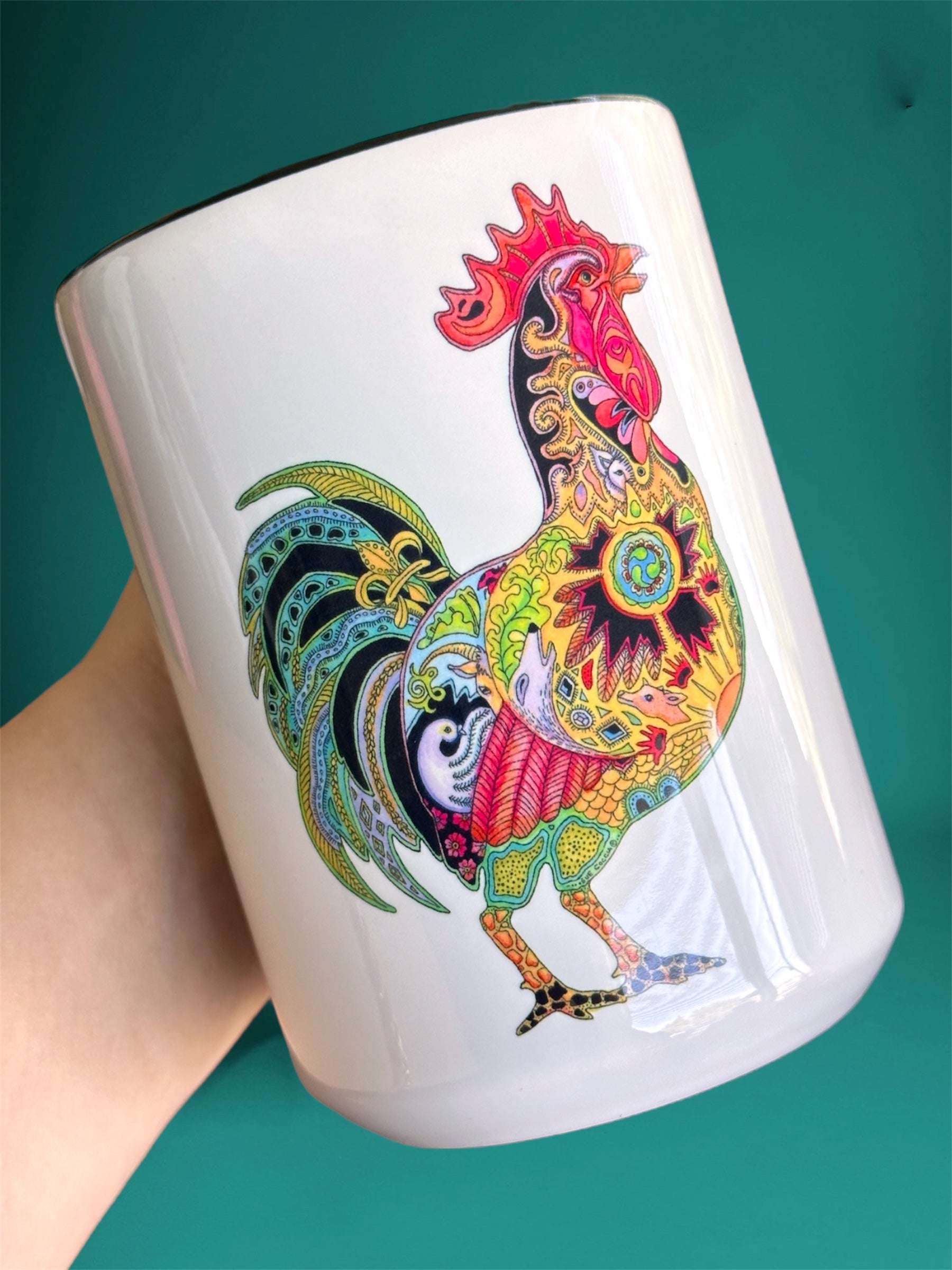 Rooster 15 oz Mug