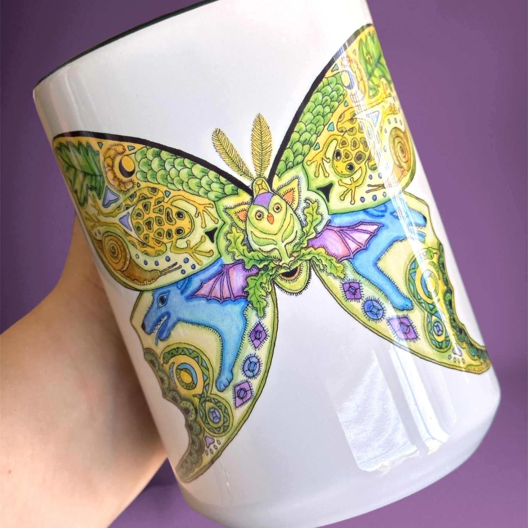 Luna Moth 15 oz Mug
