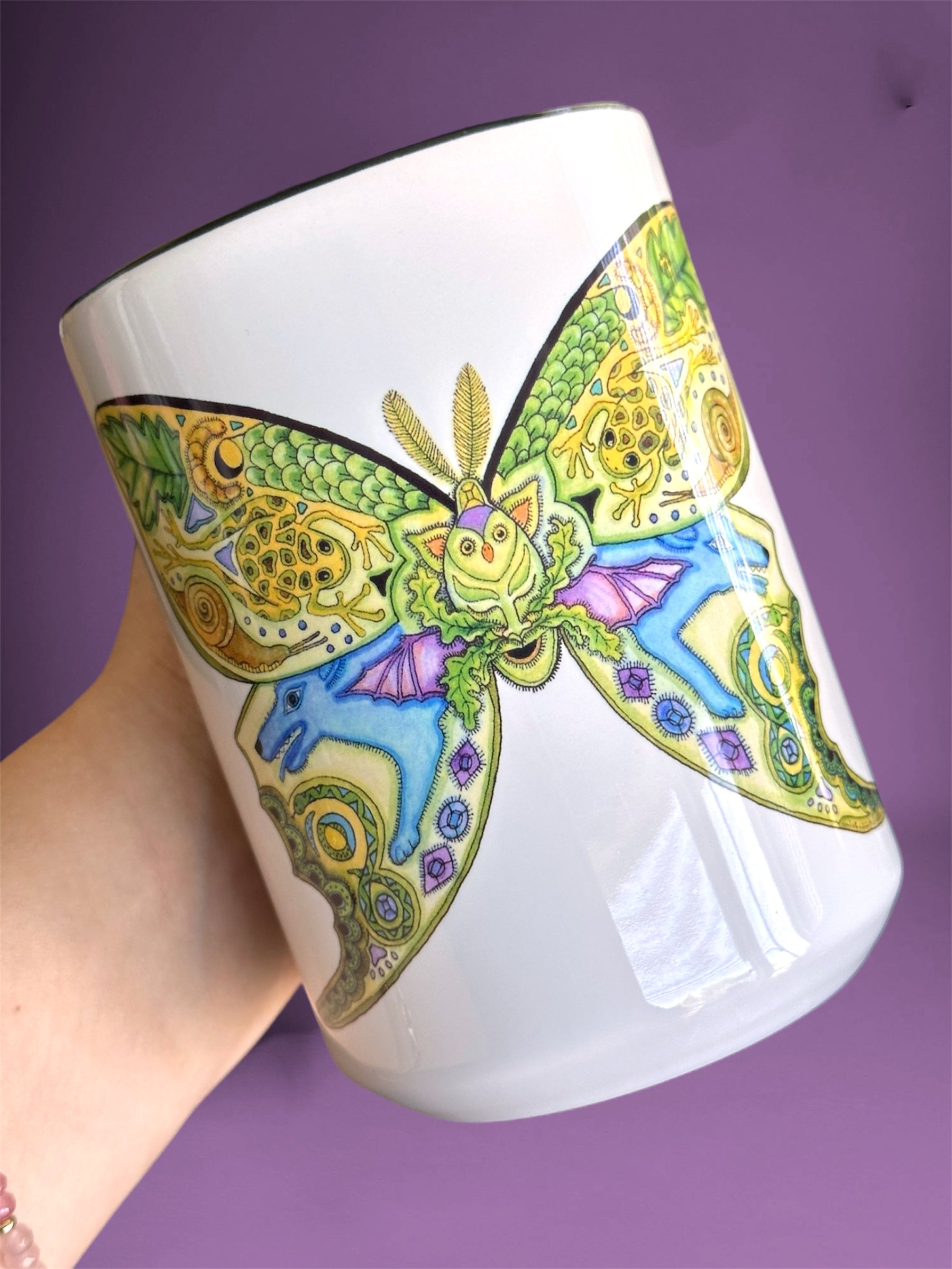 Luna Moth 15 oz Mug