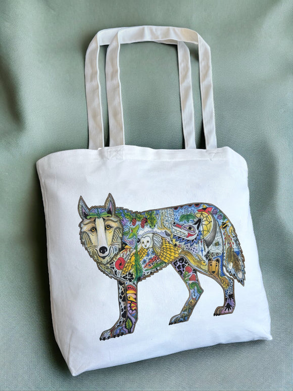 Wolf S Tote Bag - Large
