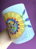 Sunflower Lavender 15 oz Mug