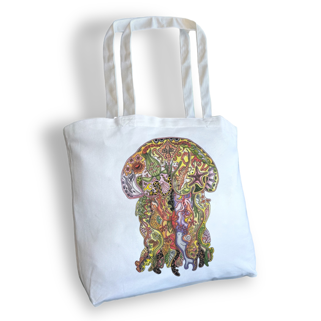 Jellyfish Tote Bag - Large