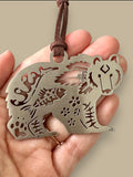 Grizzly Bear Animal Spirit Ornament