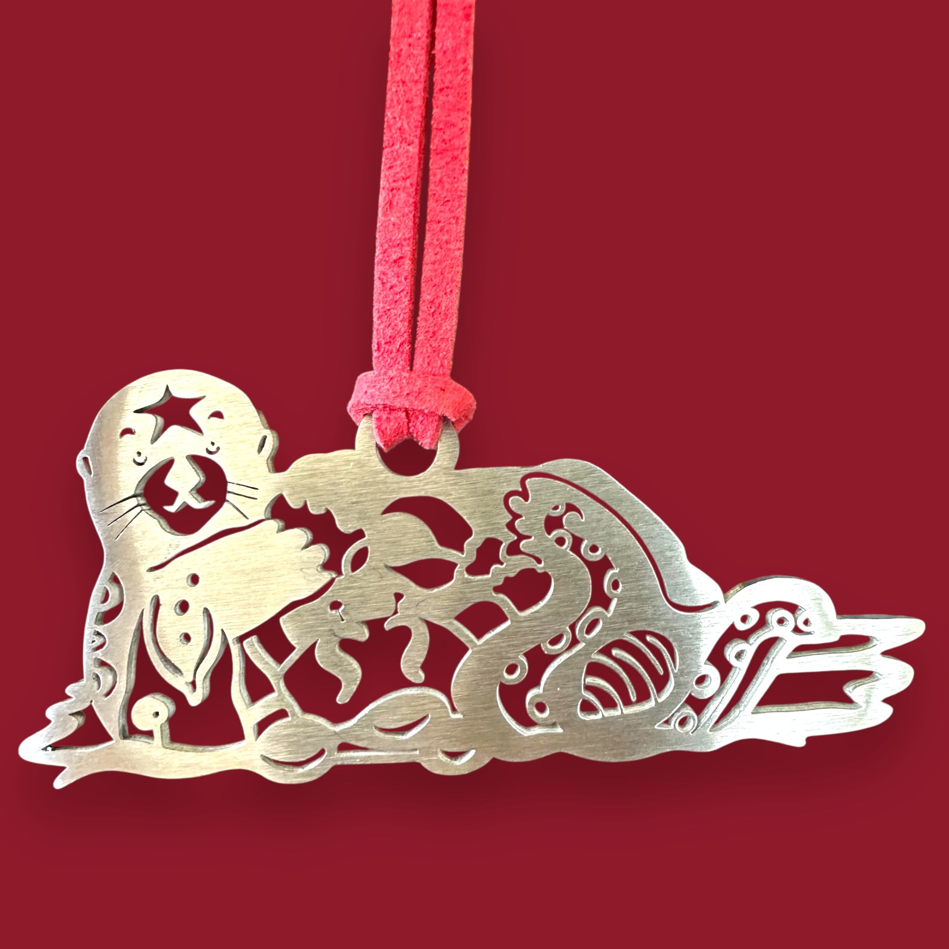 Sea Otter Animal Spirit Ornament