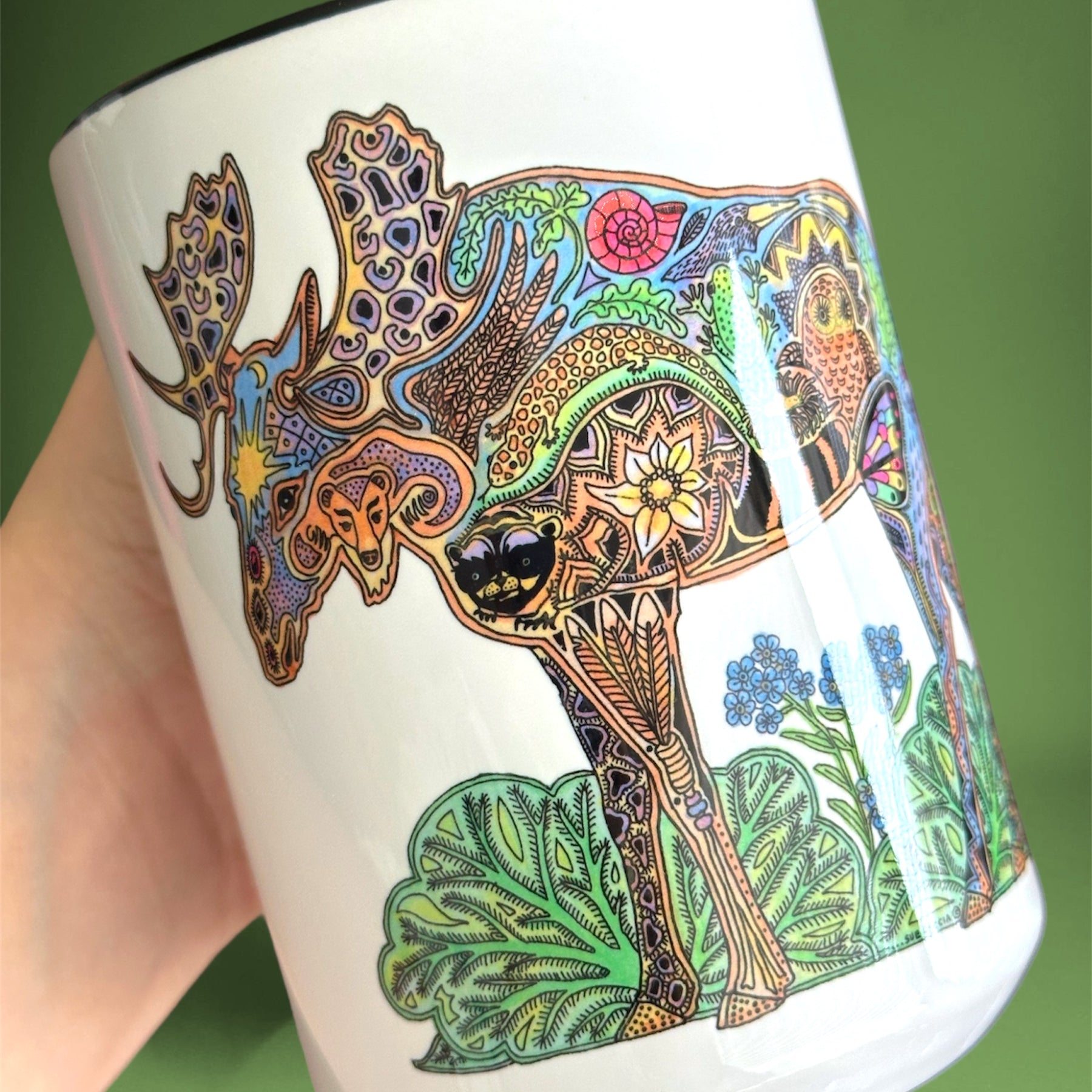 Moose 15 oz Mug