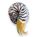 Nautilus Pin