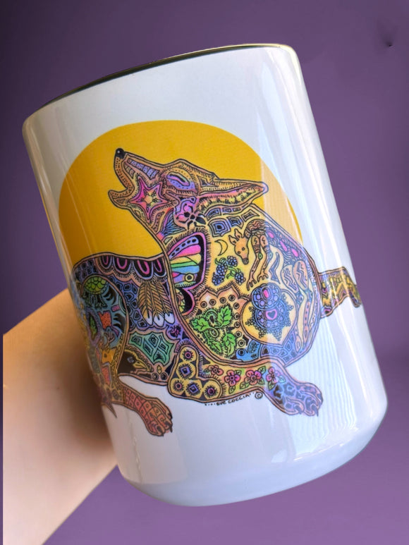 Wolf 15 oz Mug