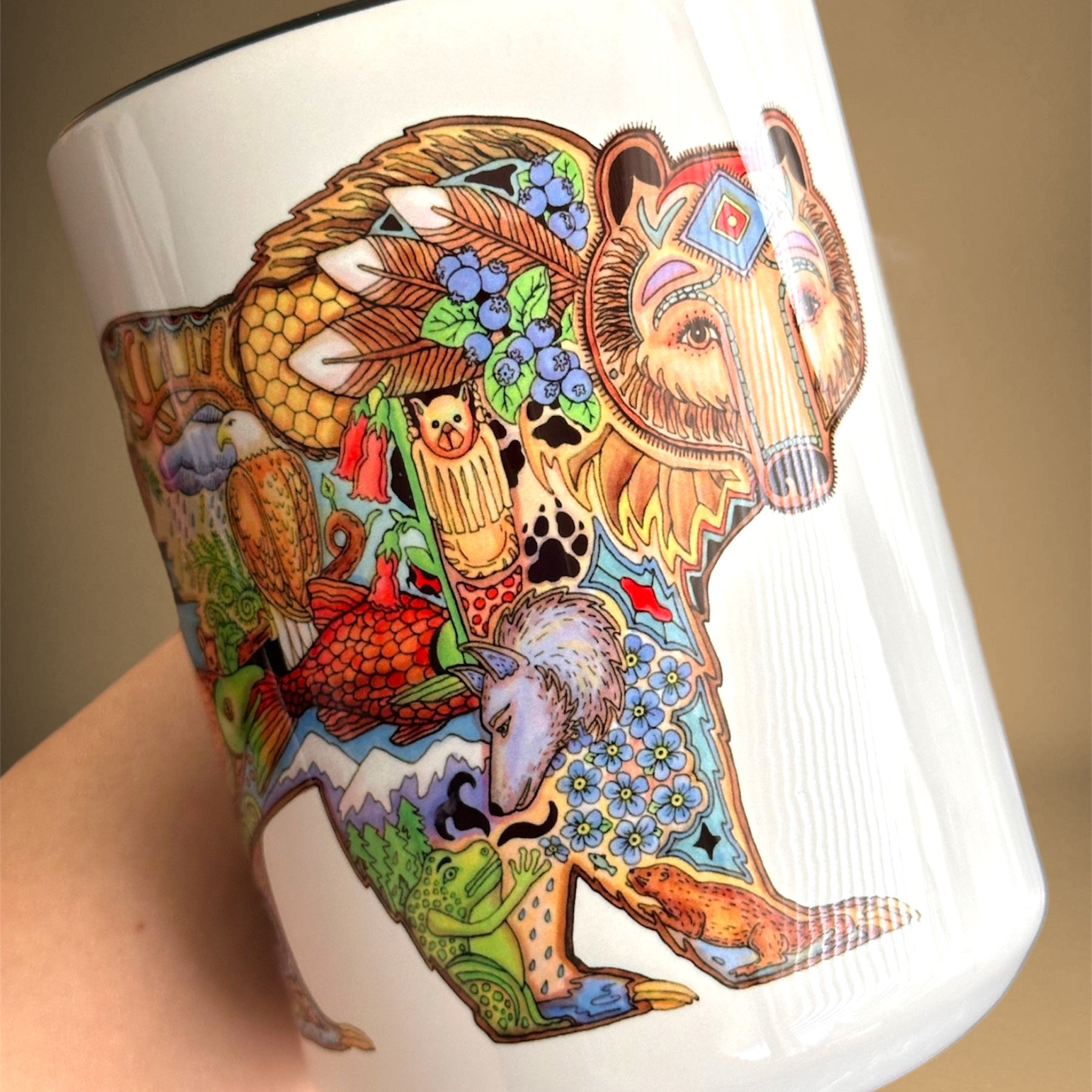 Grizzly Bear 15 oz Mug