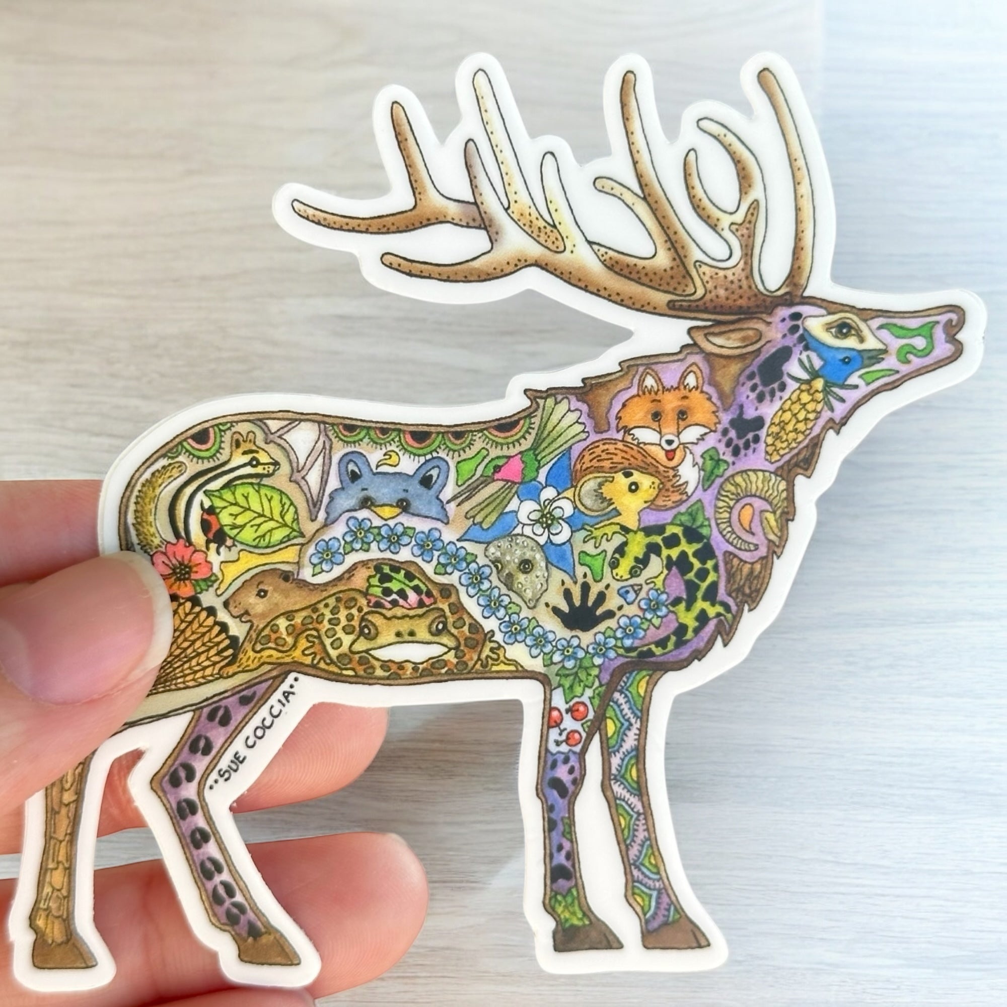 Elk 2 Sticker
