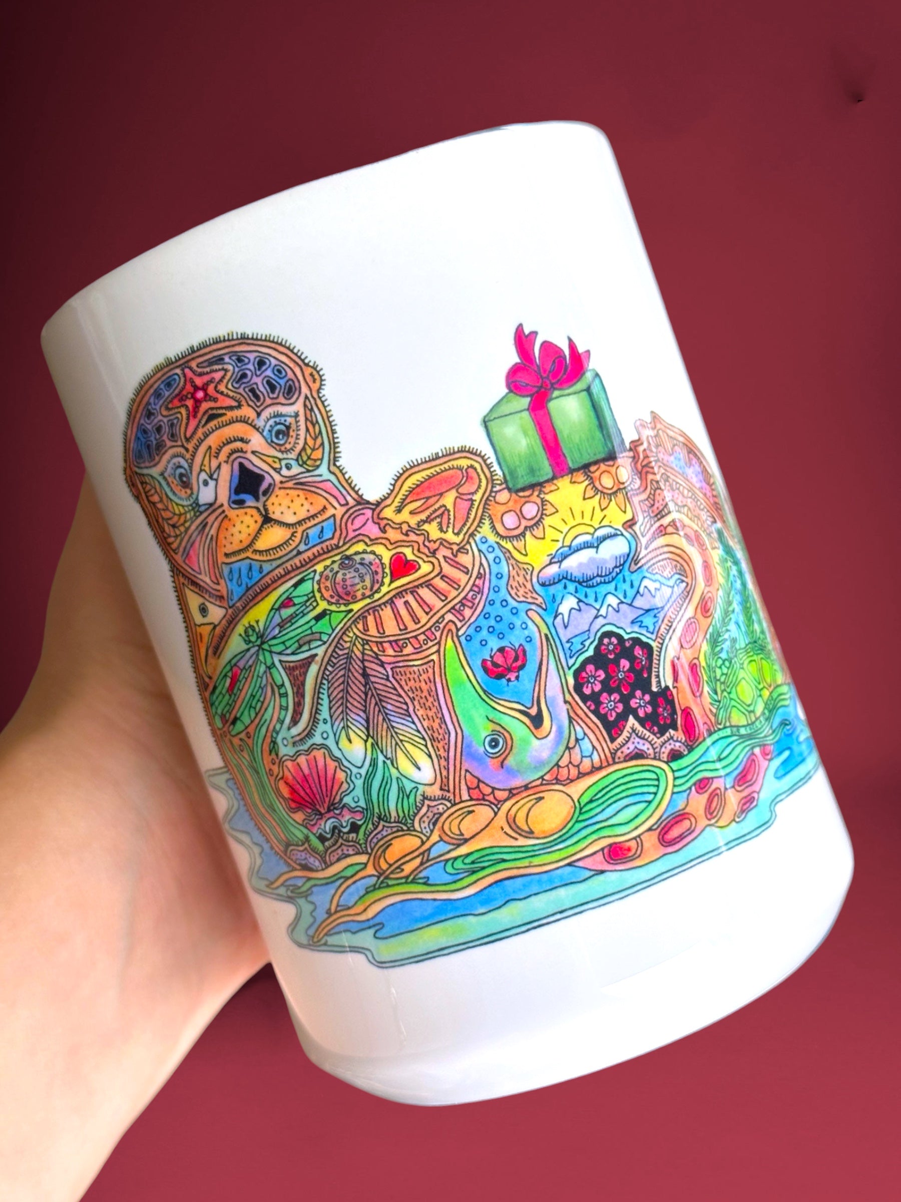 Holiday 15 oz Mugs