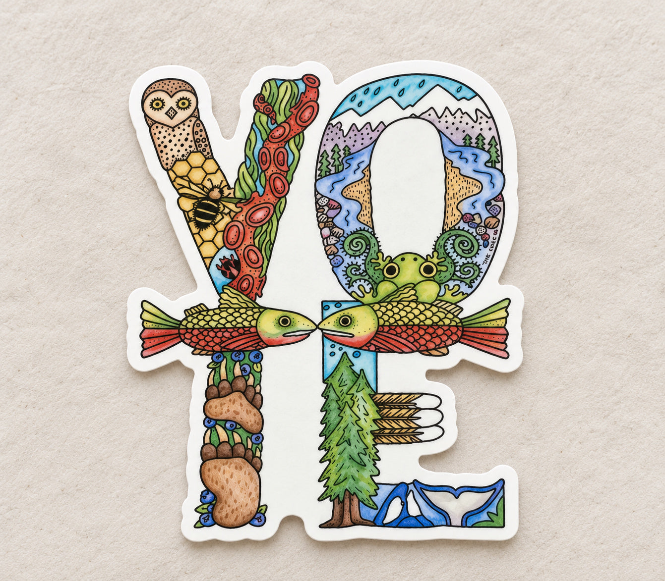 VOTE Sticker