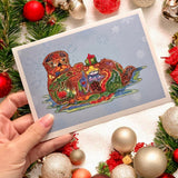 Sea Otter Holiday Card