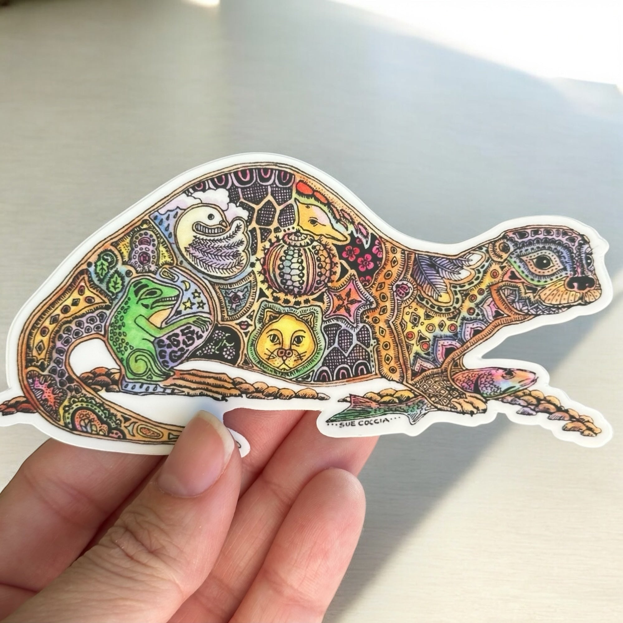 River Otter Sticker