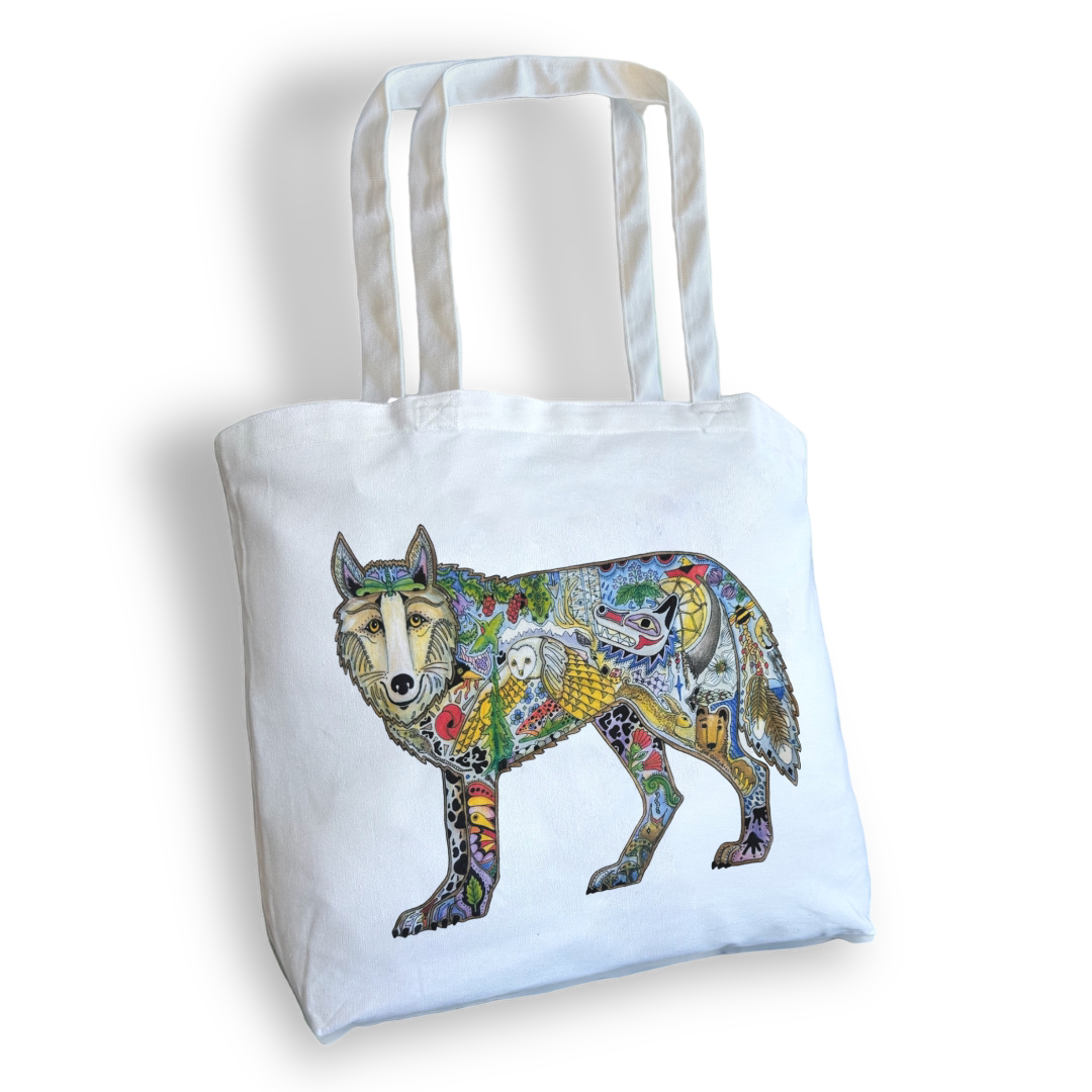 Wolf S Tote Bag - Large