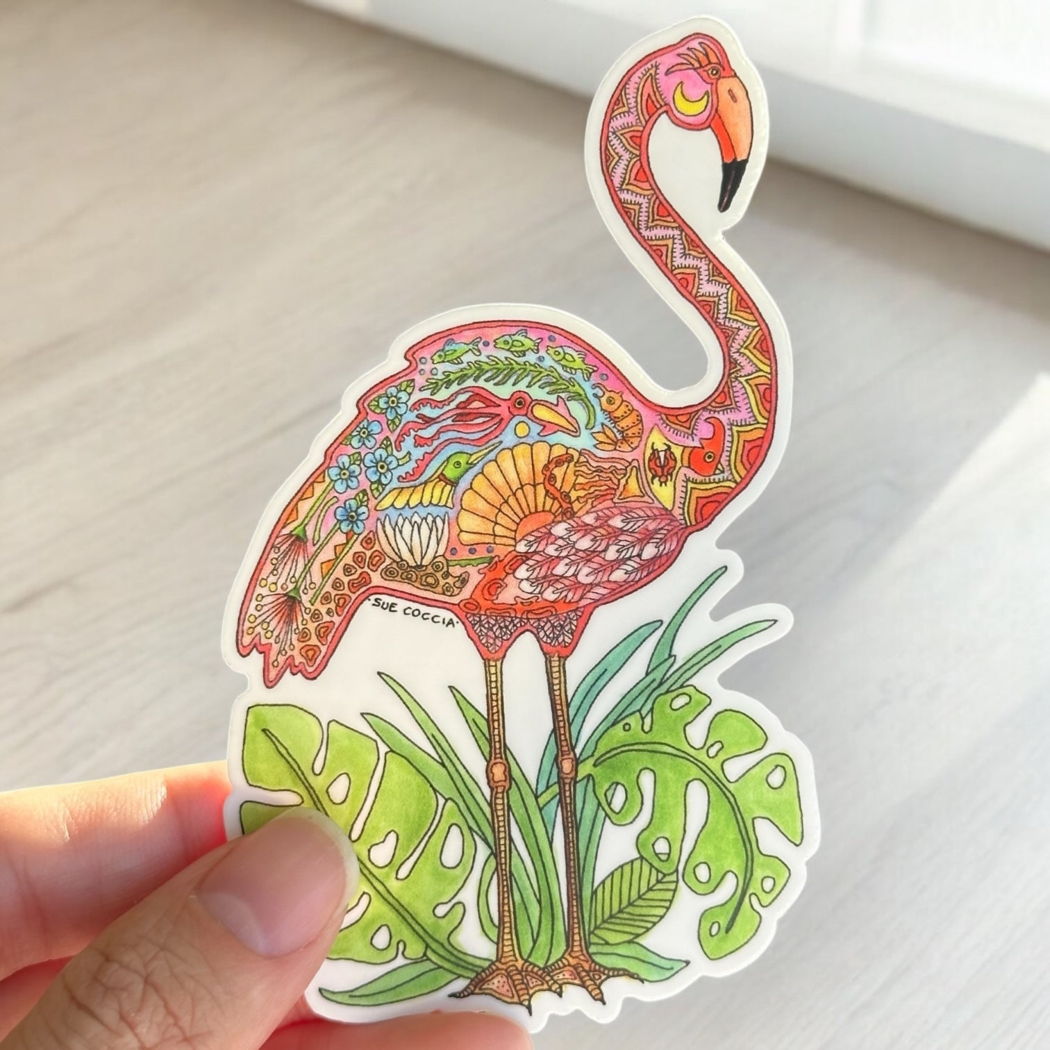 Flamingo Sticker