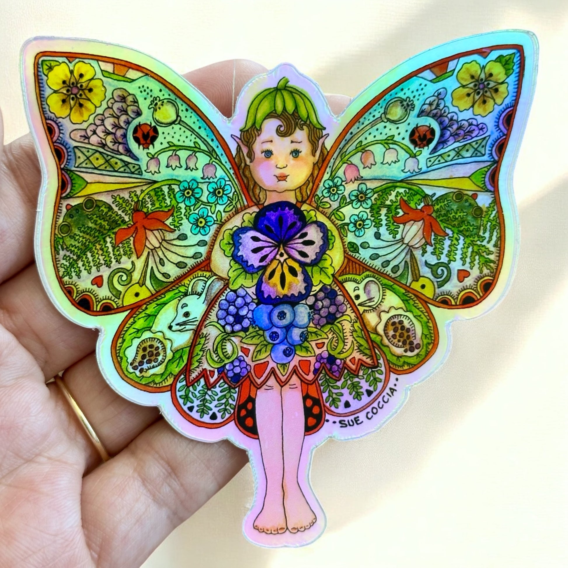 Fairy Holographic Sticker