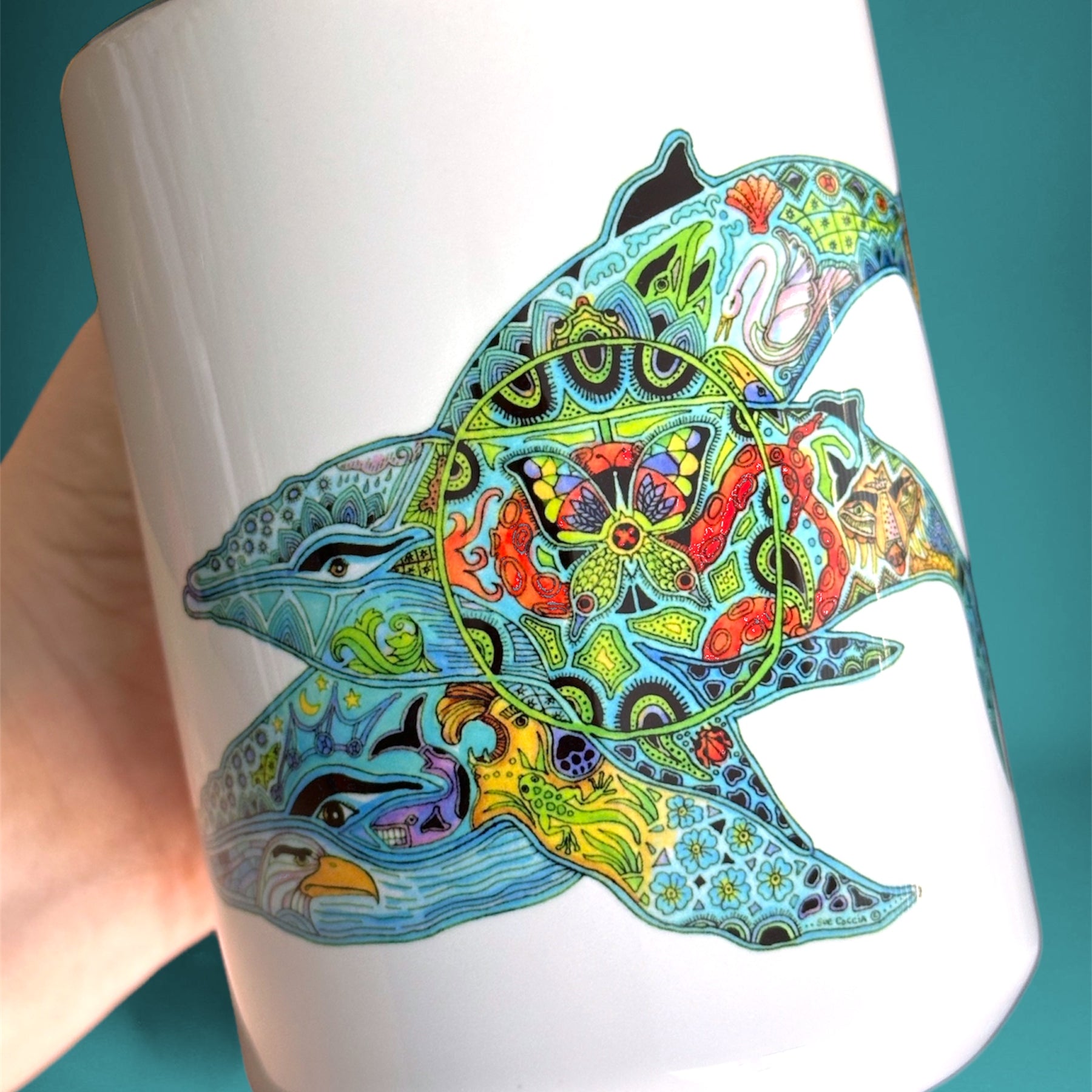 Humpback Whales 15 oz Mug