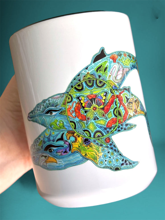 Humpback Whales 15 oz Mug