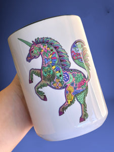 Unicorn 15 oz Mug
