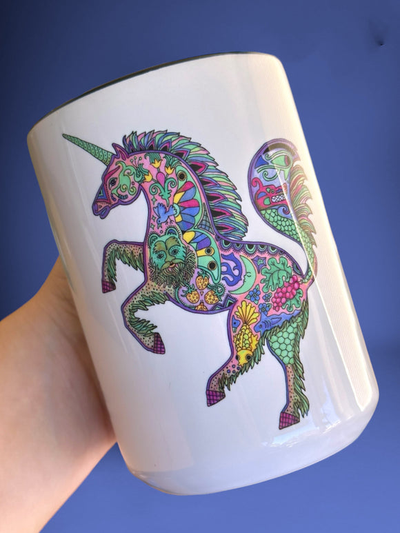 Unicorn 15 oz Mug