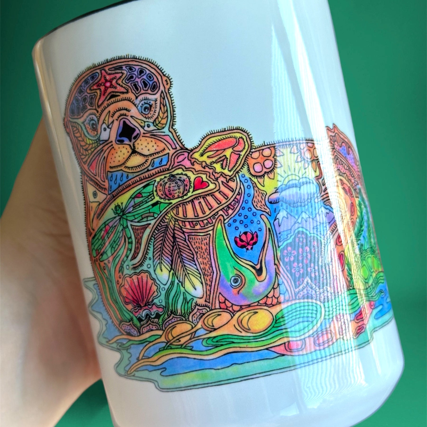 Sea Otter 15 oz Mug