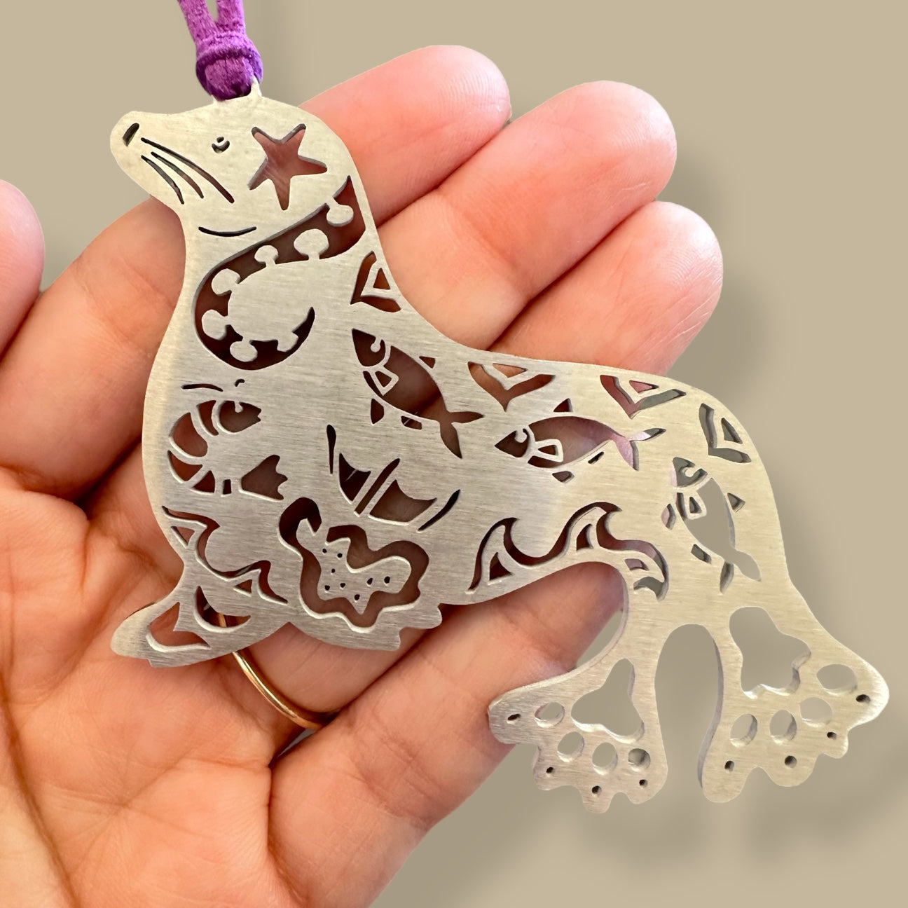 Seal Animal Spirit Ornament