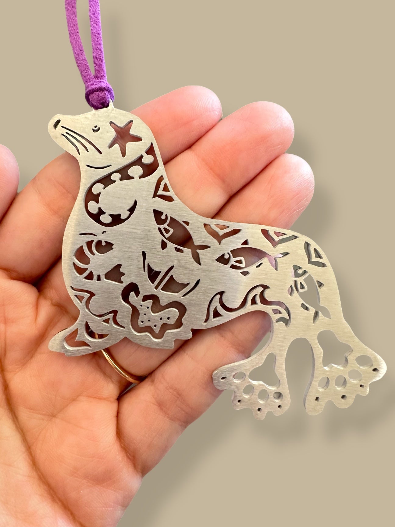 Seal Animal Spirit Ornament