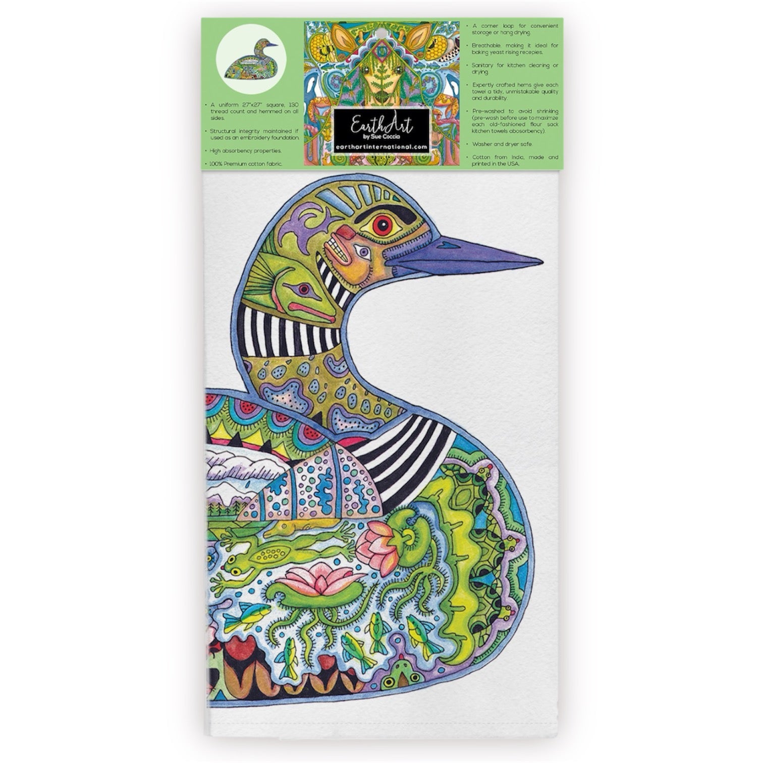 Loon Flour Sack Towel