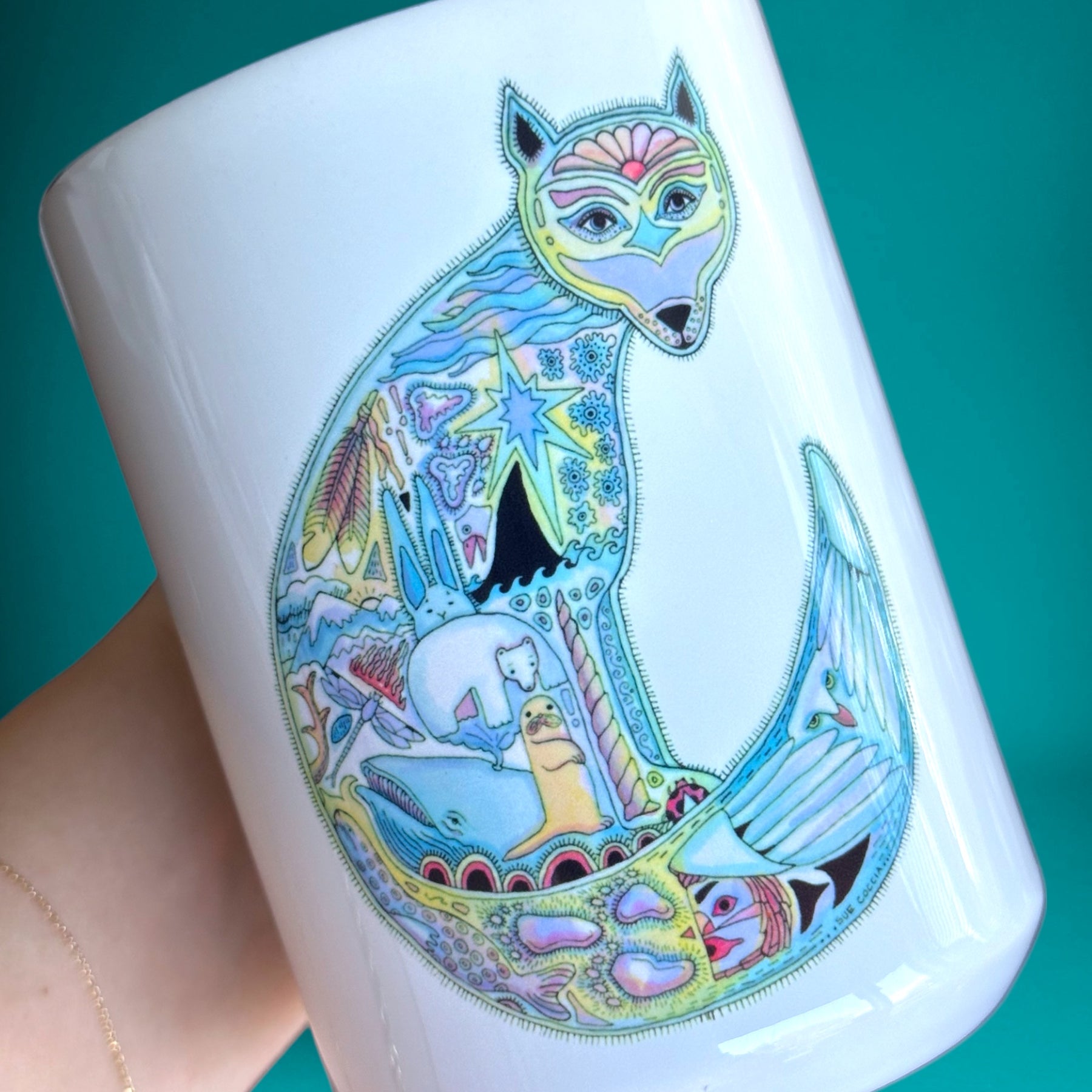 Arctic Fox 15 oz Mug