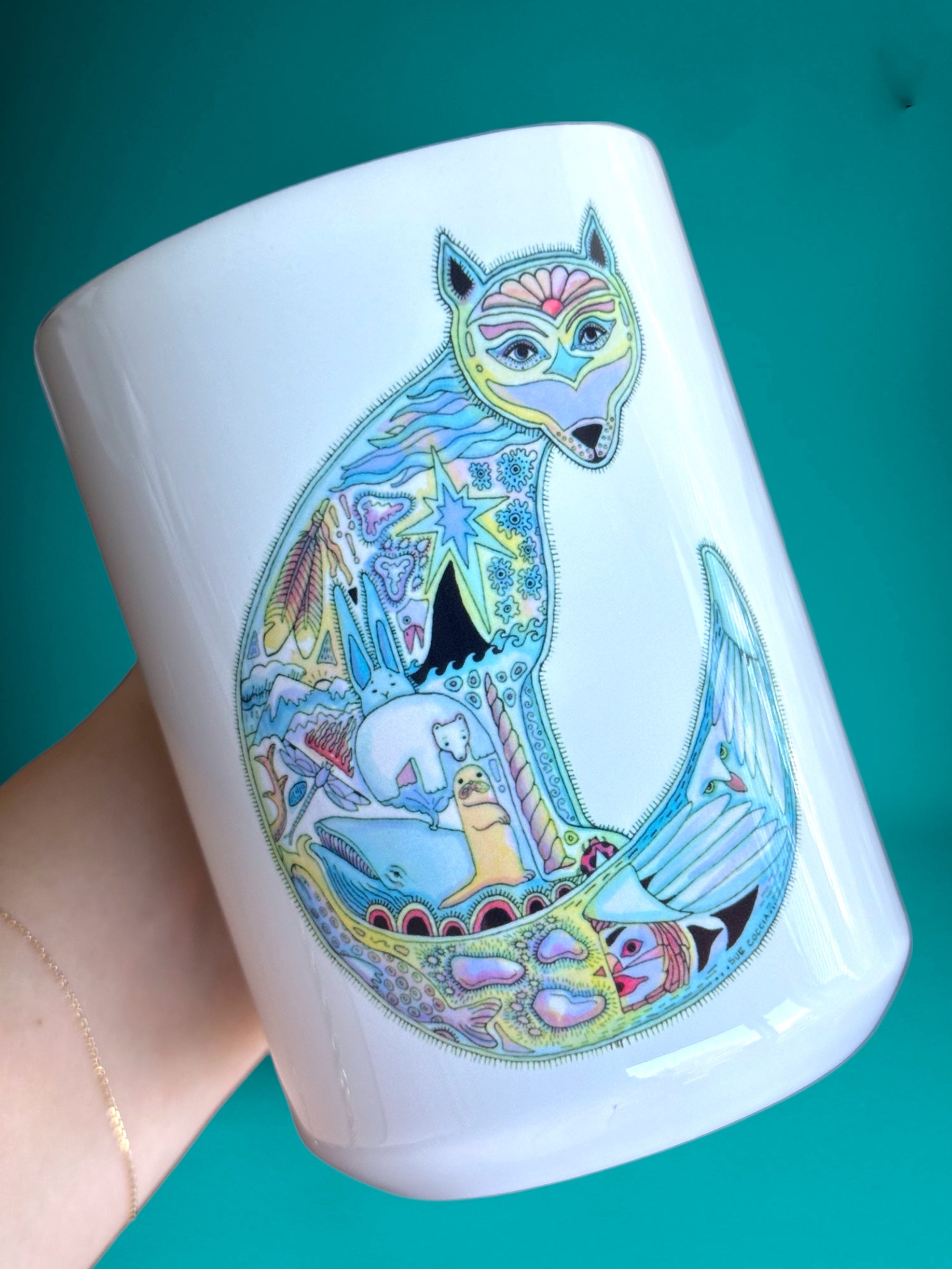 Arctic Fox 15 oz Mug