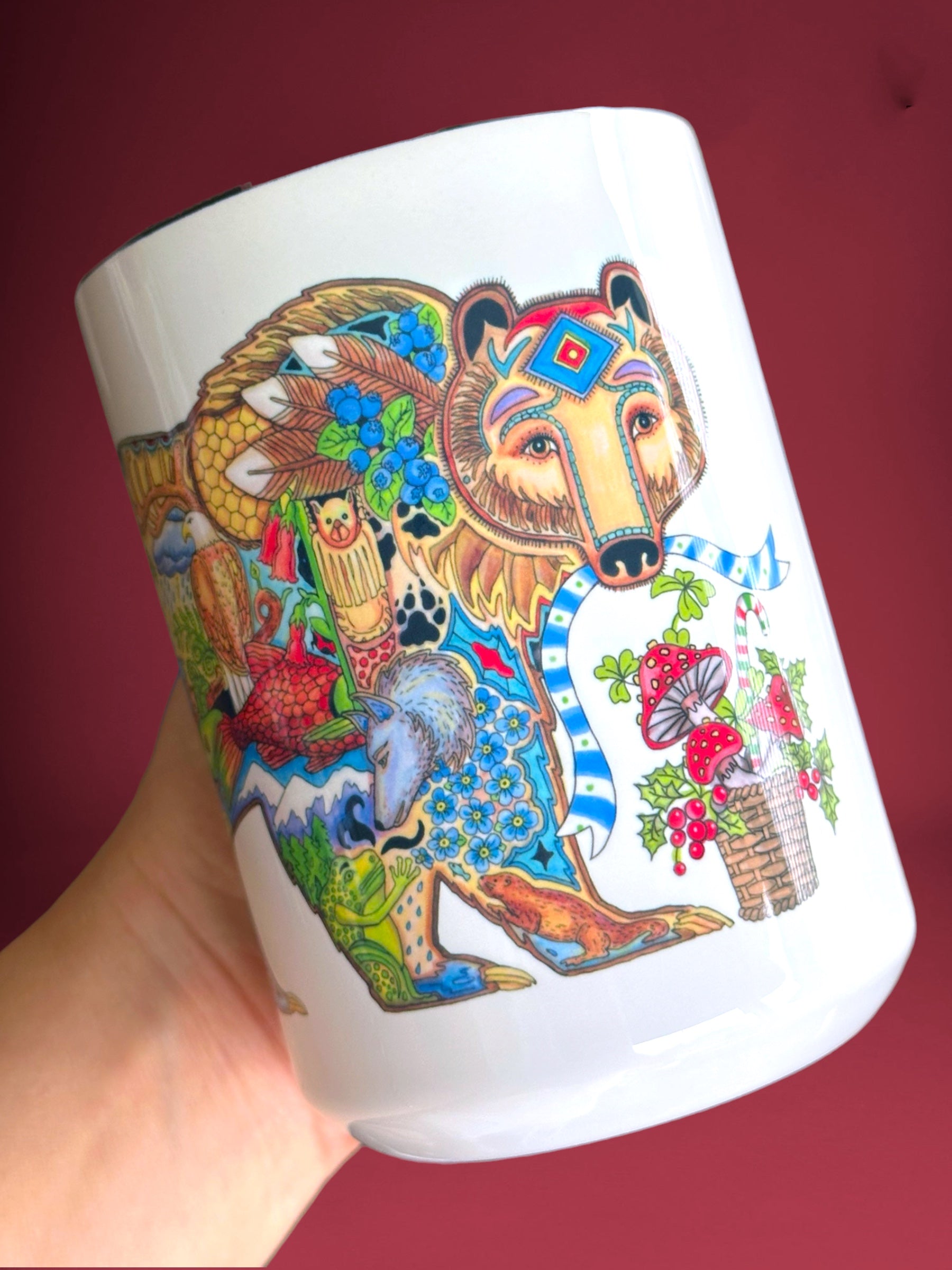 Holiday 15 oz Mugs