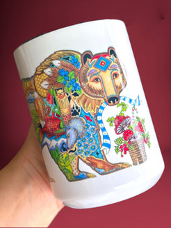 Holiday 15 oz Mugs