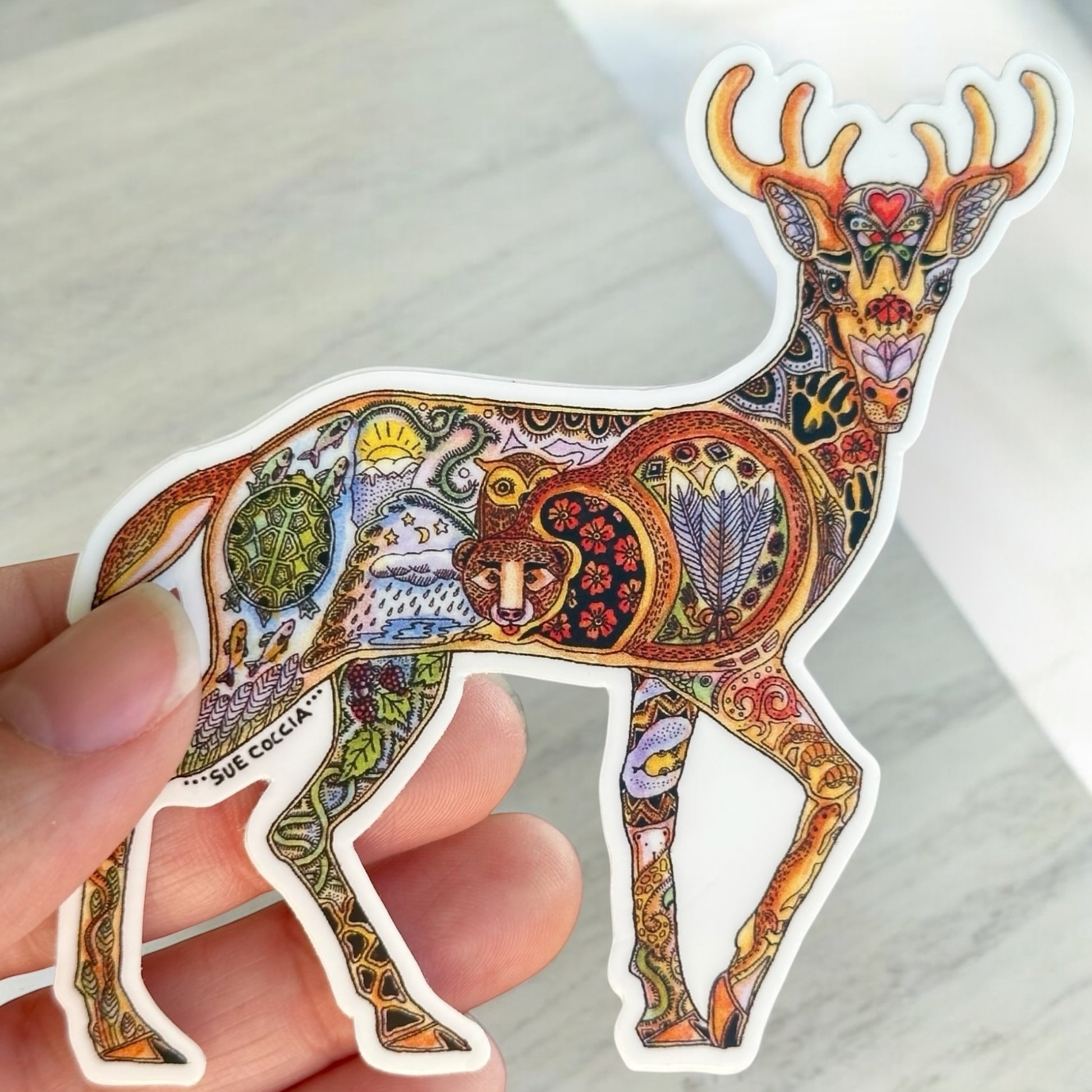 Deer Sticker