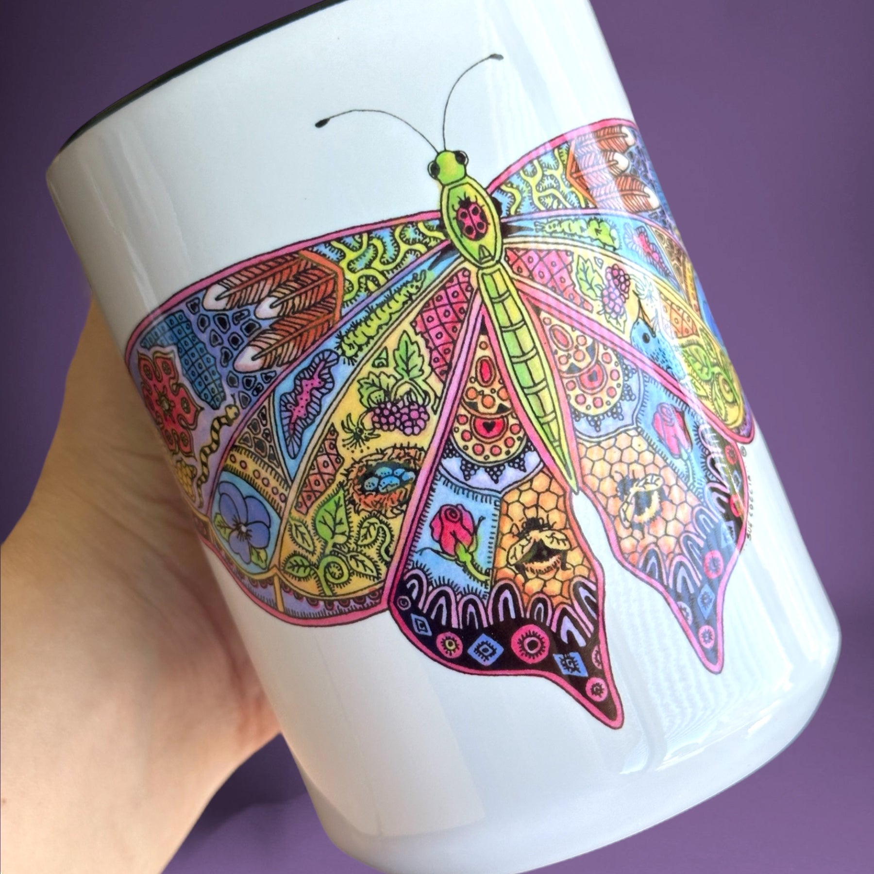 Butterfly 15 oz Mug