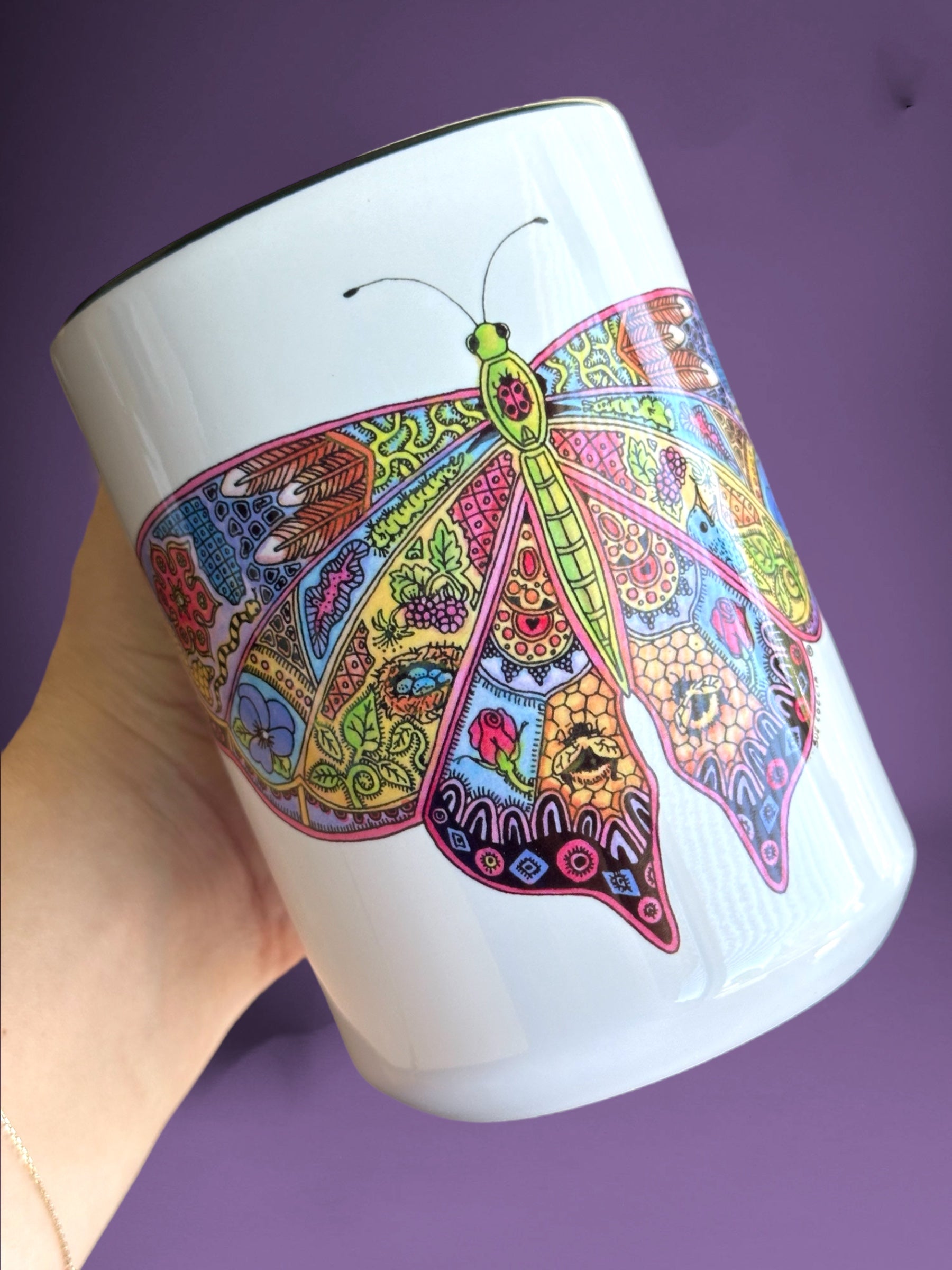 Butterfly 15 oz Mug