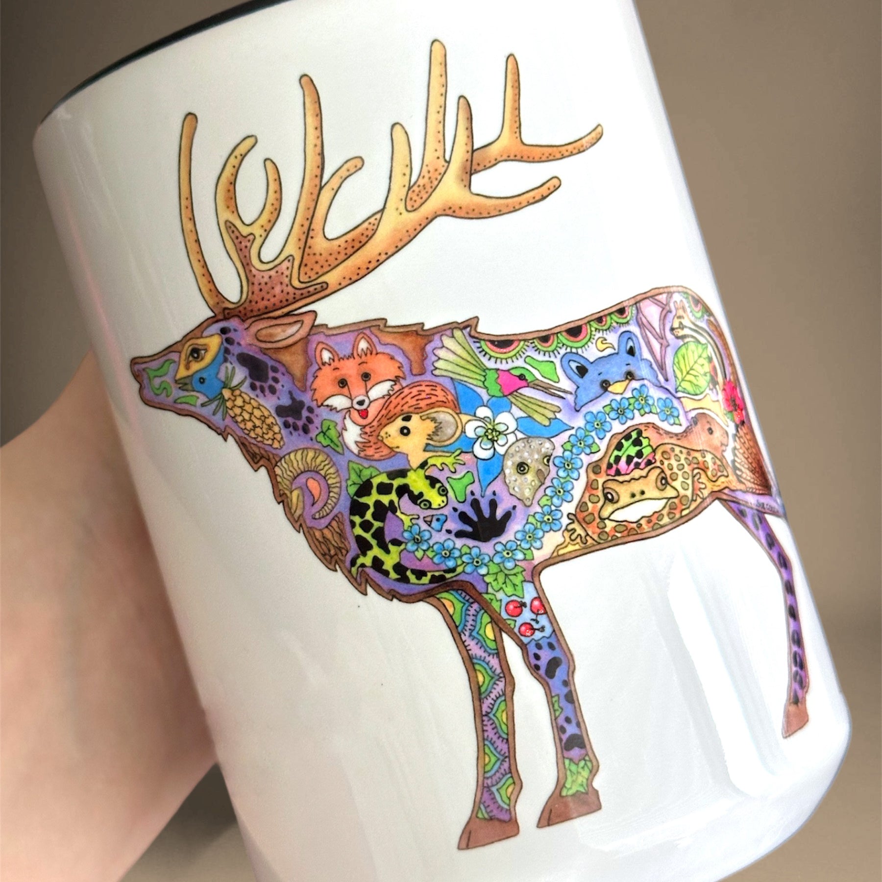 Elk 2 15 oz Mug