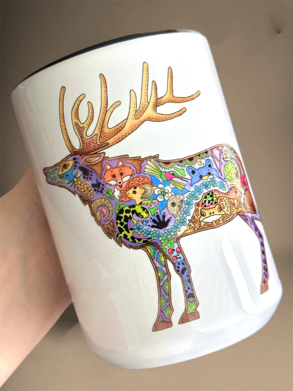 Elk 2 15 oz Mug