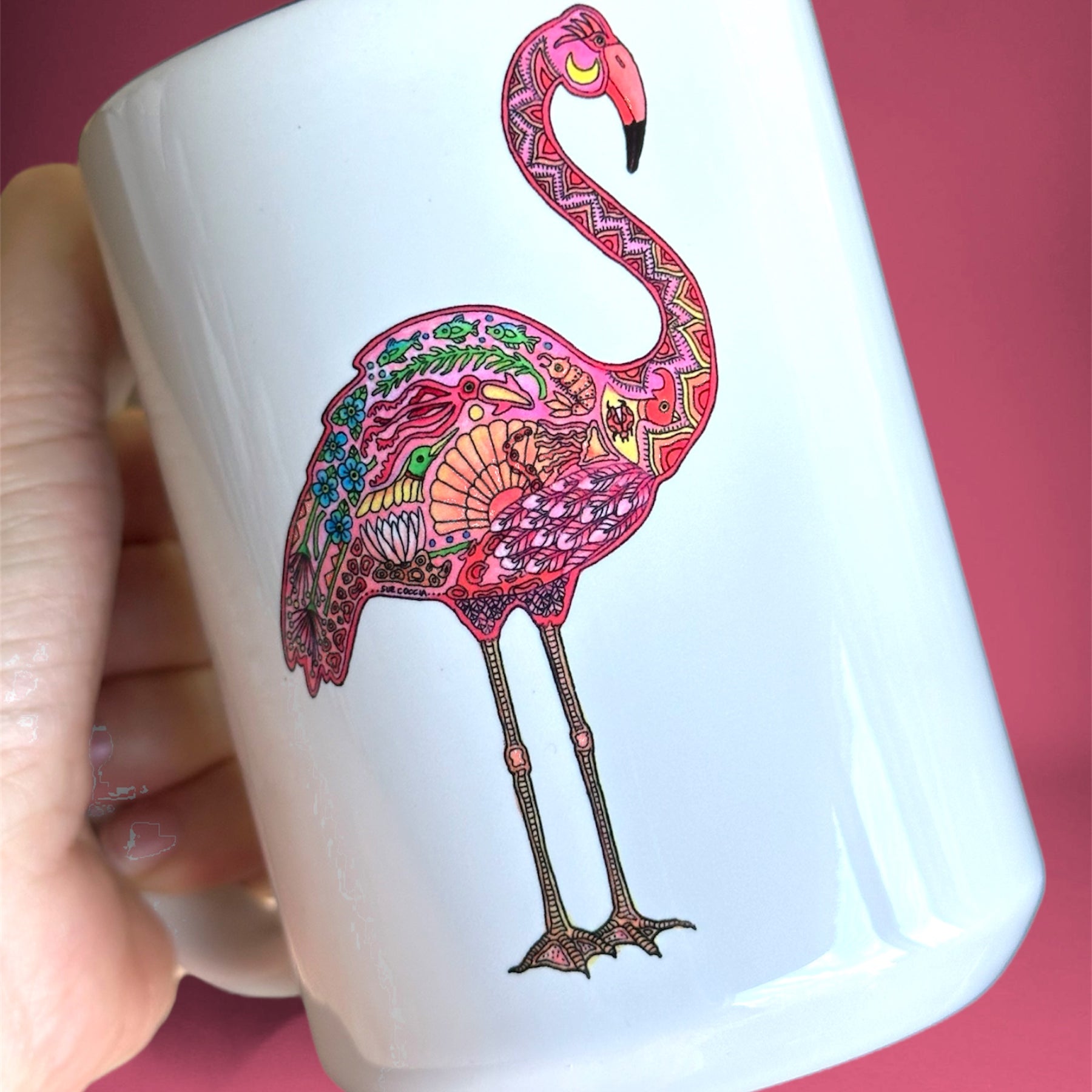 Flamingo 15 oz Mug