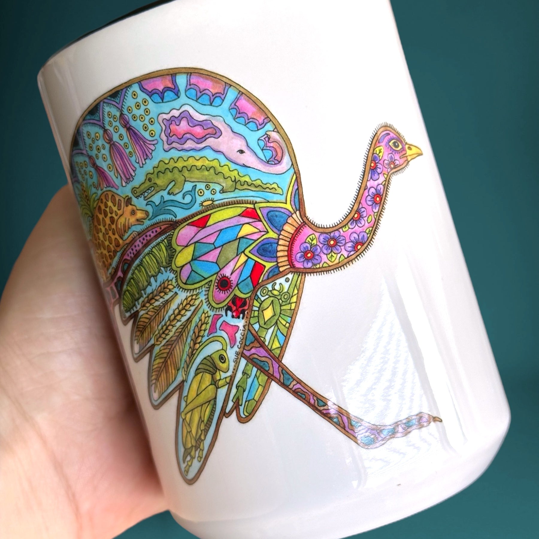 Ostrich 15 oz Mug