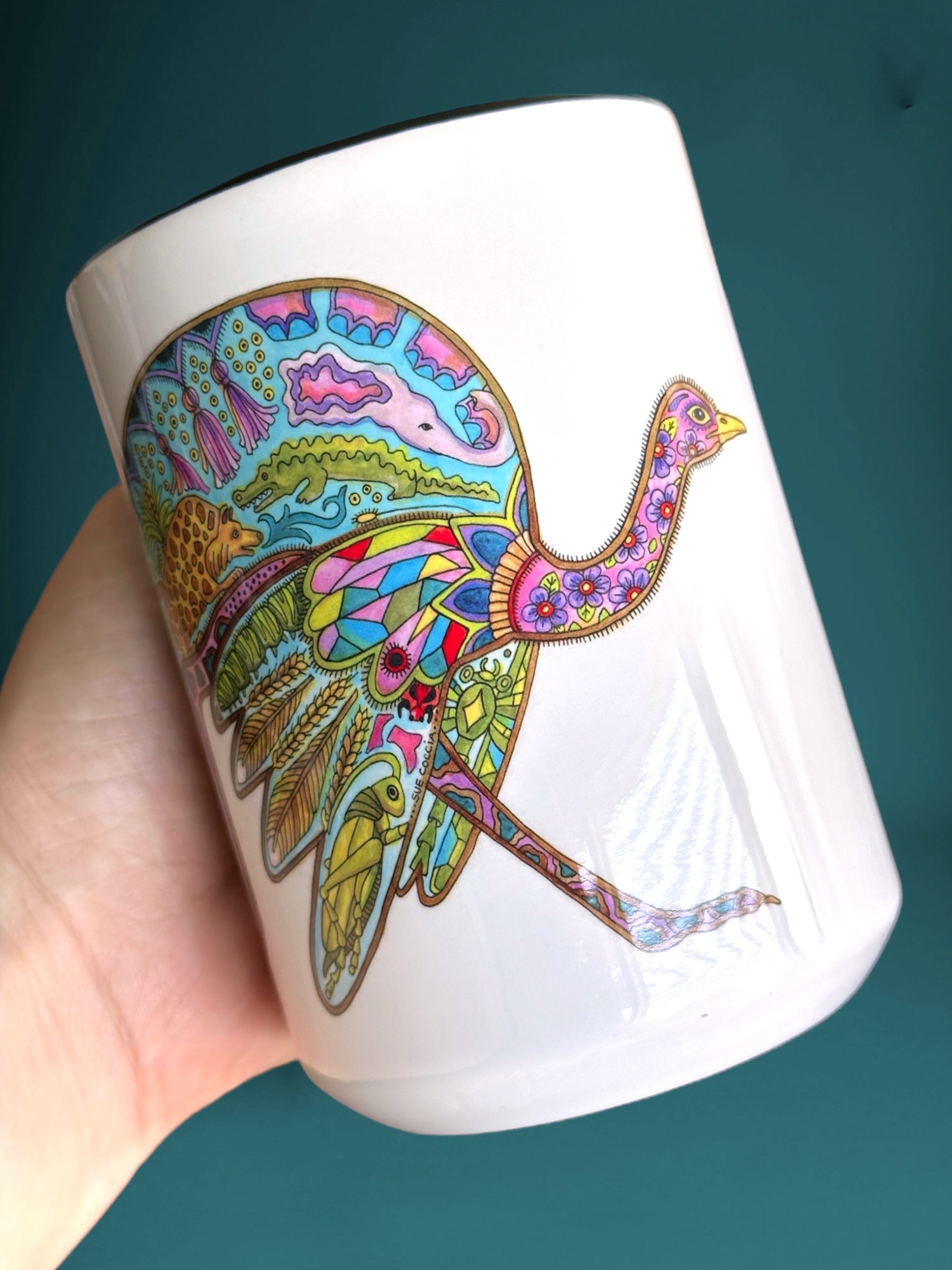 Ostrich 15 oz Mug