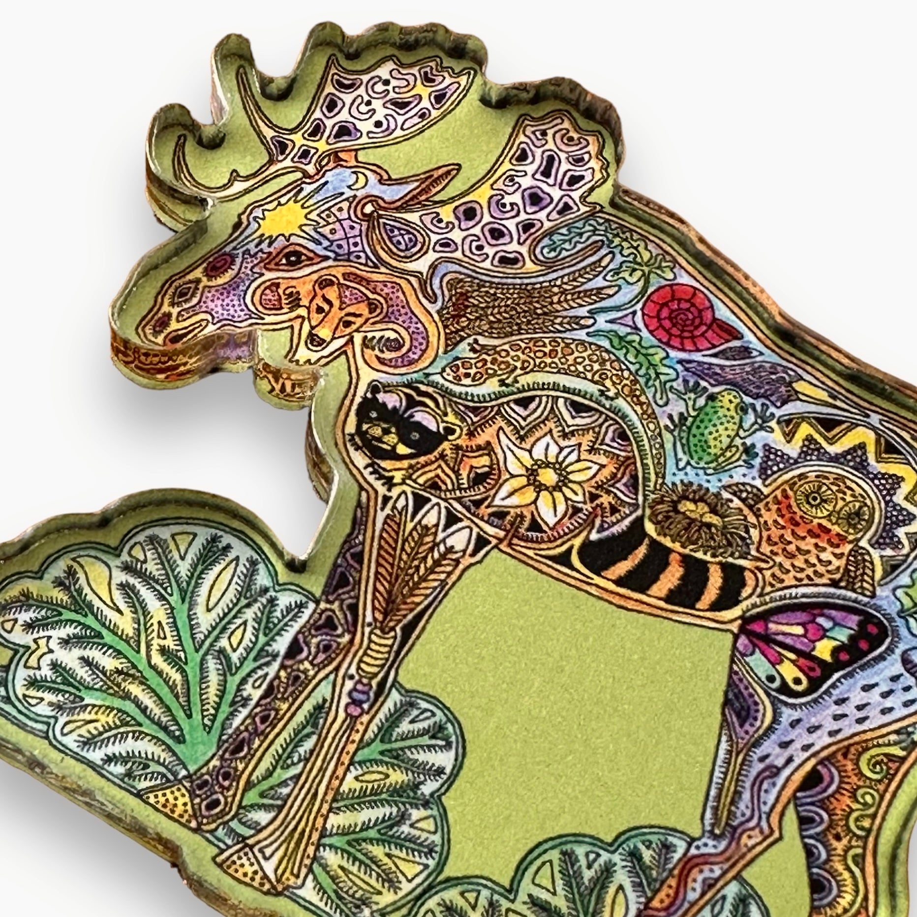 Moose Magnets, Keychains and Pins