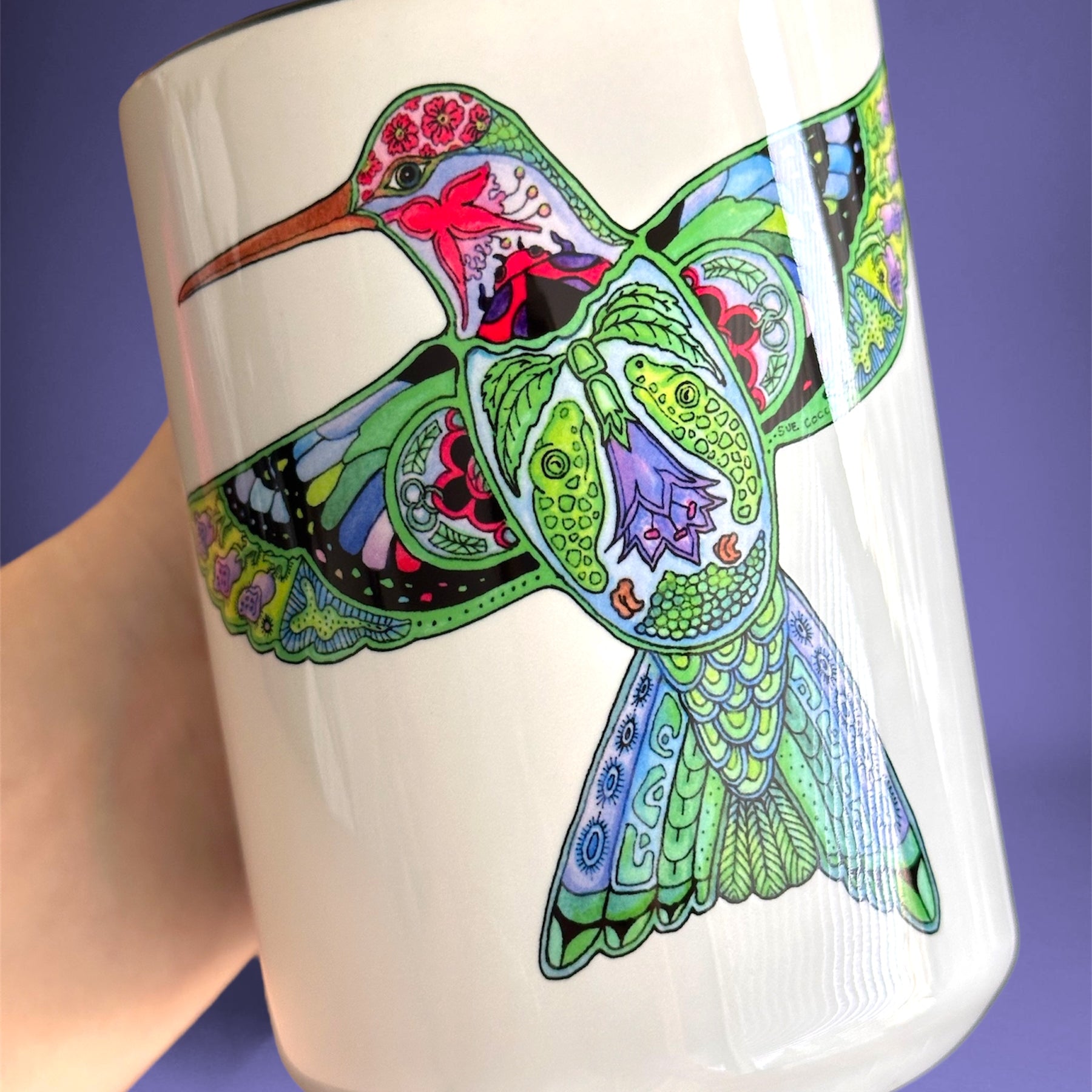 Hummingbird 15 oz Mug