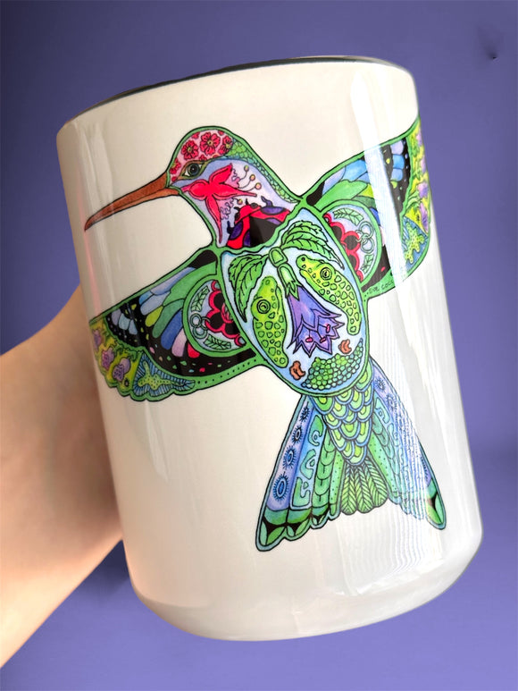 Hummingbird 15 oz Mug