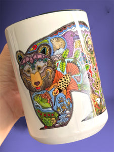 Black Bear 2 15 oz Mug