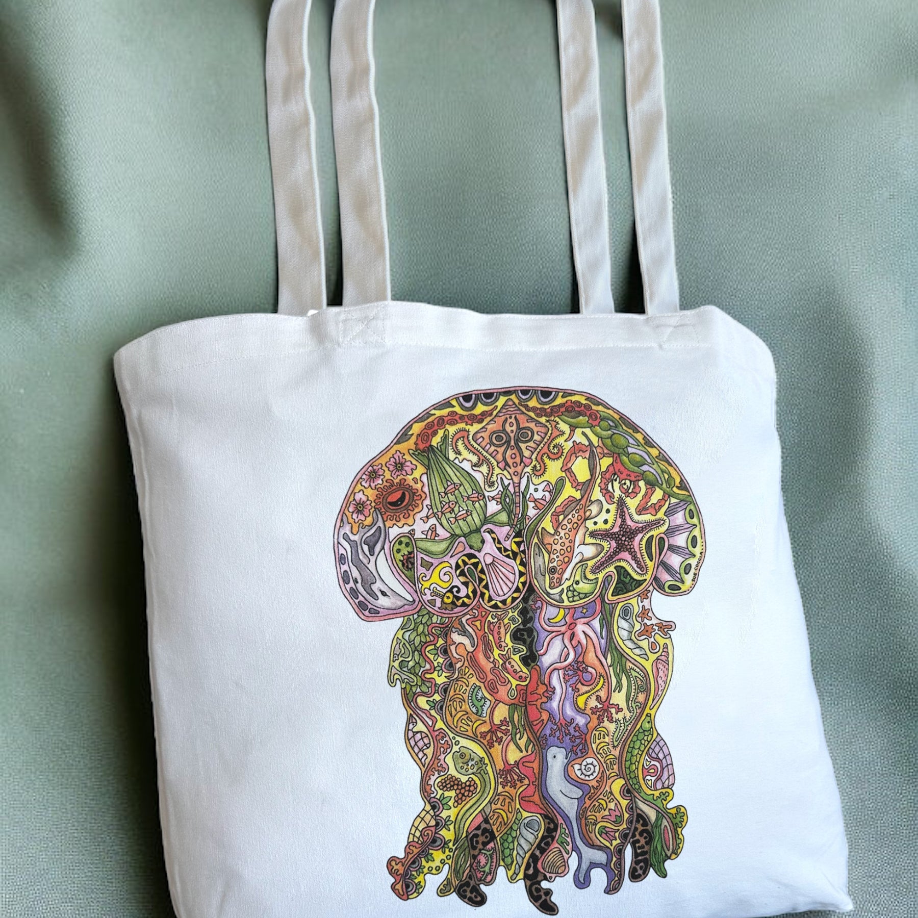 Jellyfish Tote Bag - Large