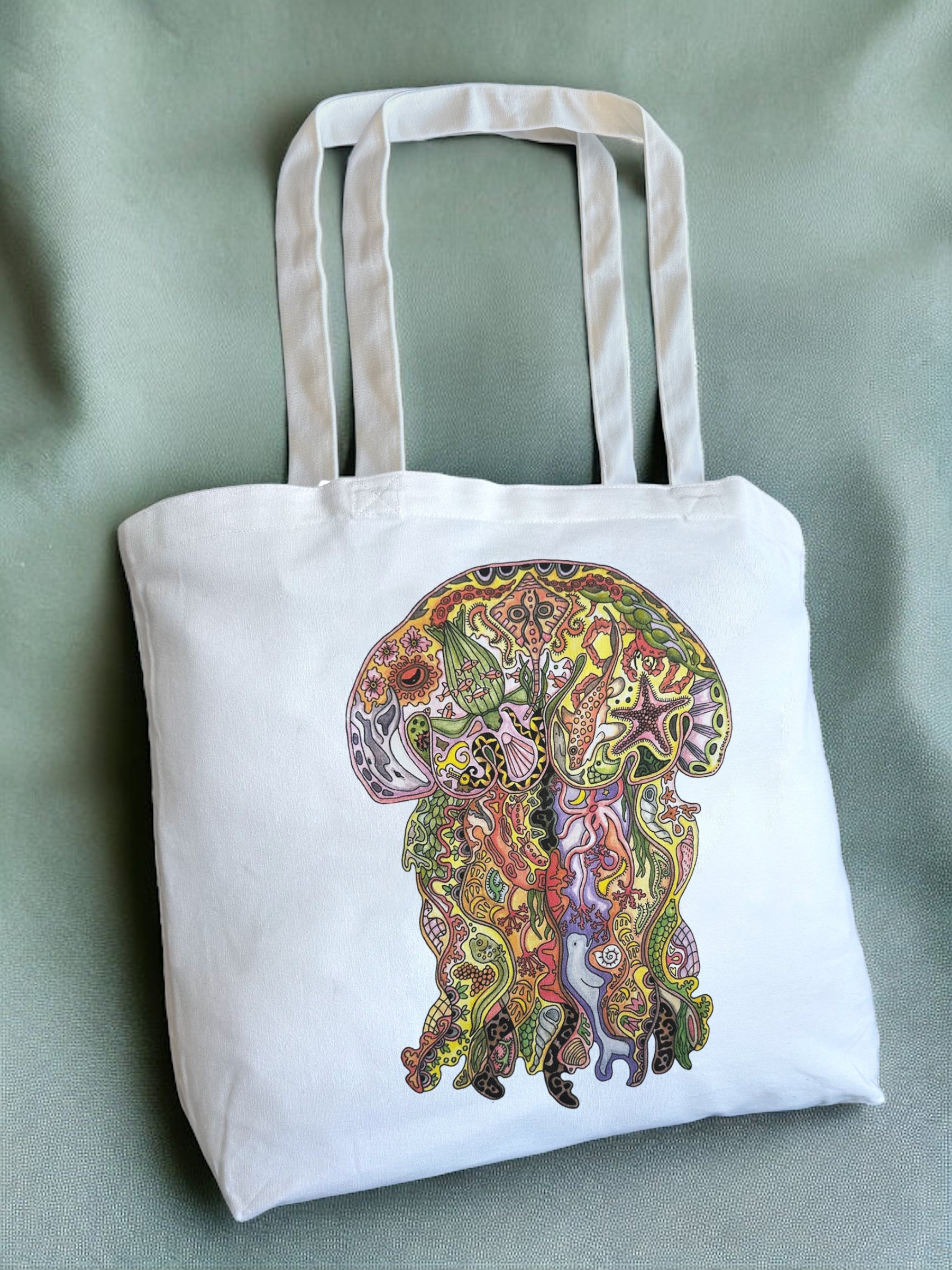 Jellyfish Tote Bag - Large
