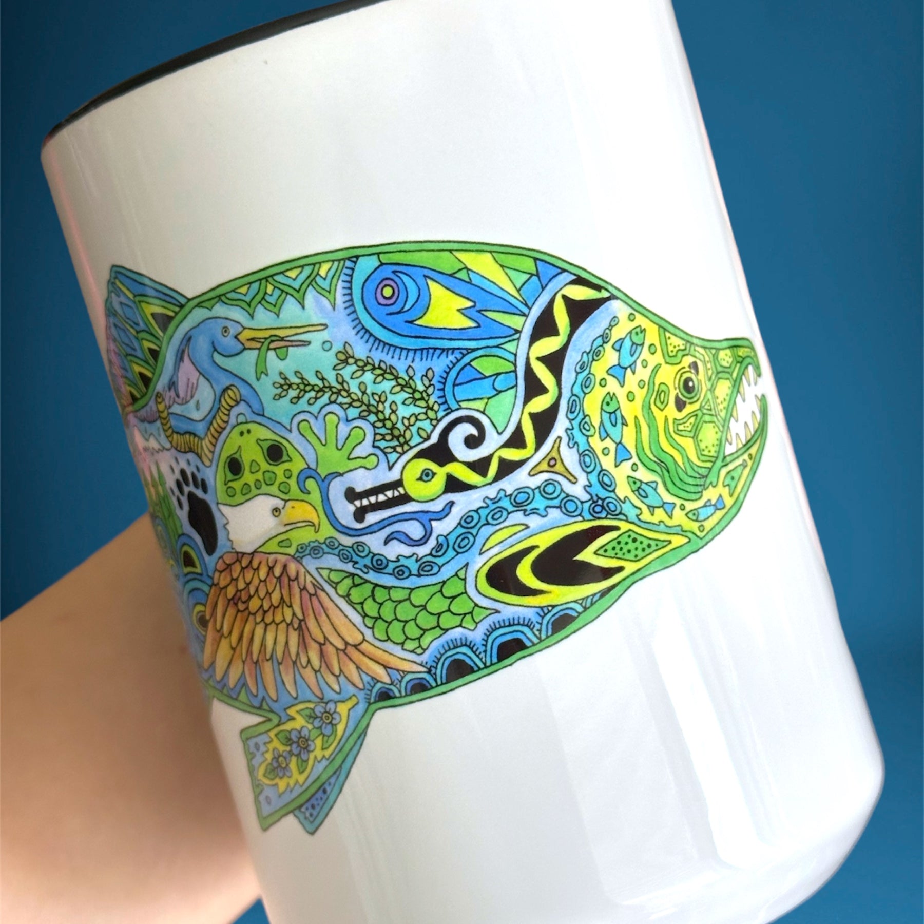 Sockeye Salmon 15 oz Mug